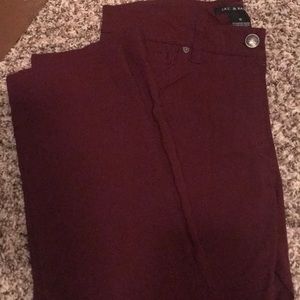 Maroon pants